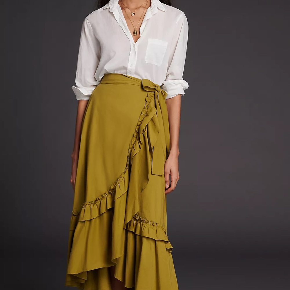 Lime Maxi Skirt